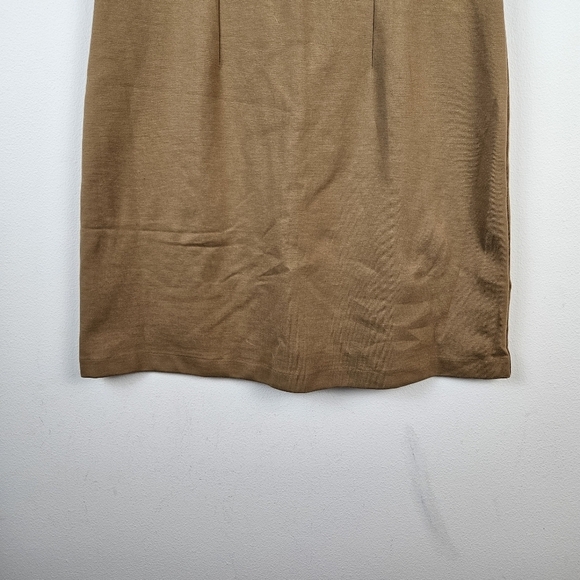 Everlane Cotton Modal Sleeveless Mini Dress Size XL Brown - Picture 2 of 7